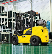 Газовый погрузчик Hyundai 25L-7 2,5 тонны