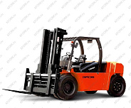 Вилочный автопогрузчик GROS LG70DT 7 т, дизель